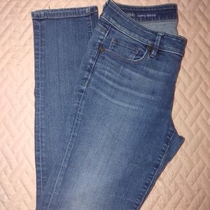 Loft curvey skinney jeans